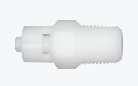 AD1305 Male Luer Lock (7/16 hex), 1/8 NPT male